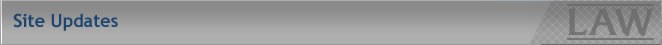 Site Updates